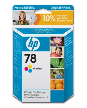 C6578J#CT5 - HP - Cartucho de tinta ciano, magenta, amarelo C6578J