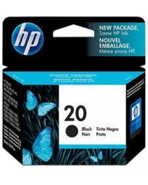 C6614NL - HP - Cartucho de tinta 20 preto