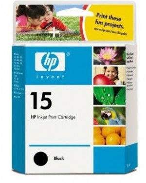 C6615A - HP - Cartucho de tinta 15 preto Deskjet 810c 825c 840c 845c 920c 940c 948c 3820 Officejet 51