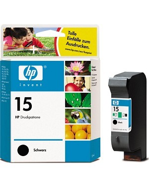 C6615B - HP - Cartucho de tinta 15b preto