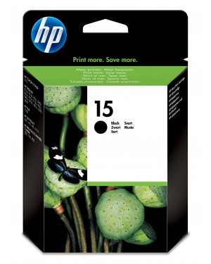 C6615D - HP - Cartucho de tinta 15 preto