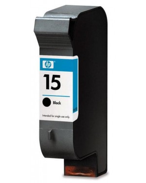 C6615DBL - HP - Cartucho de tinta 15 preto Deskwriter 810C 812C 815C 840C 842C 845C 920C 940C Office
