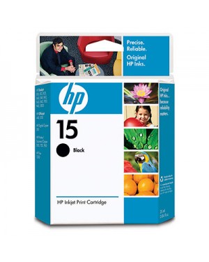 C6615DC - HP - Cartucho de tinta 15 preto