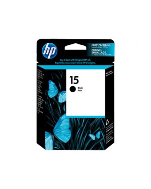C6615DN - HP - Cartucho de tinta 15 preto