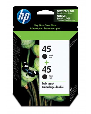 C6642BN - HP - Cartucho de tinta 45 preto Deskjet 930c