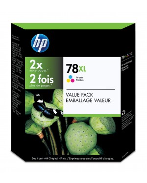 C6646BN - HP - Cartucho de tinta 78XL ciano magenta amarelo Deskjet 930c