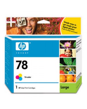 C6654AN - HP - Cartucho de tinta 78XL ciano magenta amarelo