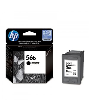 C6656BE - HP - Cartucho de tinta 56b preto Deskjet 450c 5550 5551 Photosmart 7150 7350 7550 Officeje