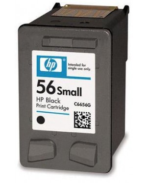 C6656GEBL - HP - Cartucho de tinta 56 preto Deskjet 5550 5551 5552 450cbi Photosmart 7150 7350 7550 7