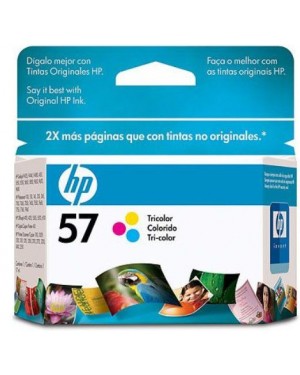 C6657AL - HP - Cartucho de tinta azul magenta amarelo