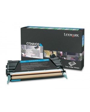 C734A1CG - Lexmark - Toner ciano