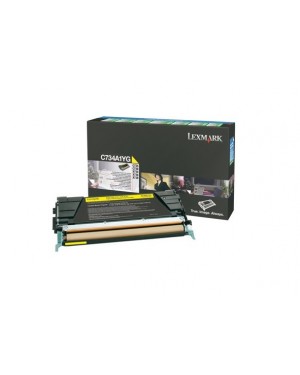 C734A1YG - Lexmark - Toner amarelo C734 C736 X734 X736 X738