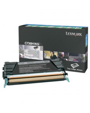C736H1KG - Lexmark - Toner preto C736 X736 X738