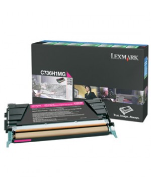 C736H1MG - Lexmark - Toner magenta C736 X736 X738