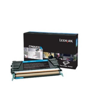 C746A3CG - Lexmark - Toner ciano C 746 DN/DTN/N/748 DE/DTE/E