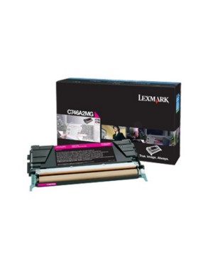 C746A3MG - Lexmark - Toner magenta C 746 DN/DTN/N/748 DE/DTE/E