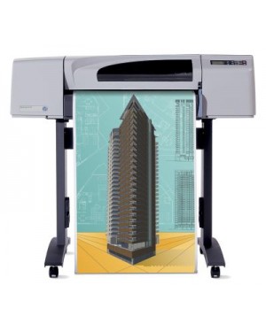 C7769B#DAM - HP - Impressora plotter Designjet 500 (24-inch) Printer