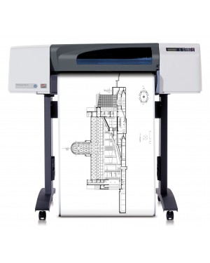 C7769C#DAM - HP - Impressora plotter Designjet 500ps 24-in Roll Printer
