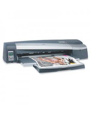 C7791F#408 - HP - Impressora plotter Designjet 130nr Printer 17 ppm A1 com rede