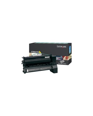C782U1YG - Lexmark - Toner C782 amarelo C782dn XL C782dtn C782n X782e