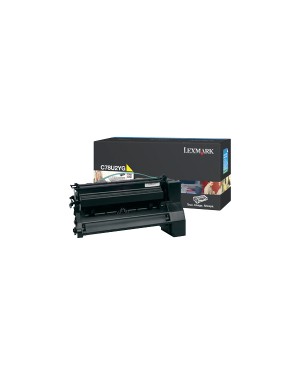 C782U2YG - Lexmark - Toner amarelo C782dn XL C782dtn C782n X782e