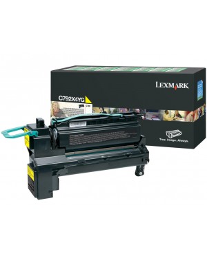 C792X4YG - Lexmark - Toner amarelo C792