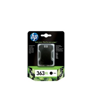 C8719EE - HP - Cartucho de tinta 363XL preto Photosmart 3110 3210 3310 D6160 D7160 D7260 D7360 D7460 C