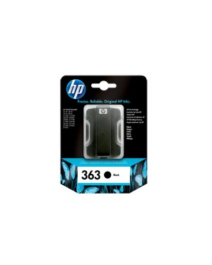 C8721EE - HP - Cartucho de tinta 363 preto Photosmart 3110 3210 3310 D6160 D7160 D7260 D7360 D7460 C