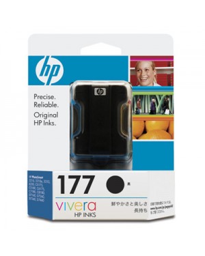 C8721HJ - HP - Cartucho de tinta 177 preto