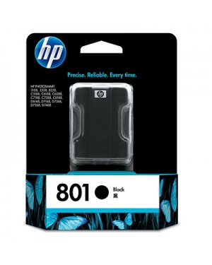 C8721ZZ - HP - Cartucho de tinta 801 preto