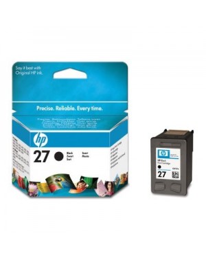 C8727CL - HP - Cartucho de tinta 27 preto
