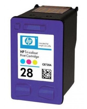 C8728AEBL - HP - Cartucho de tinta 28 ciano magenta amarelo Deskjet 3320 3325 3420 3425 450 Mobile Printer PSC 2105 2