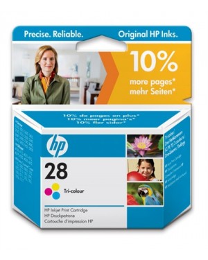 C8728CE#CT1 - HP - Cartucho de tinta ciano, magenta, amarelo C8728CE