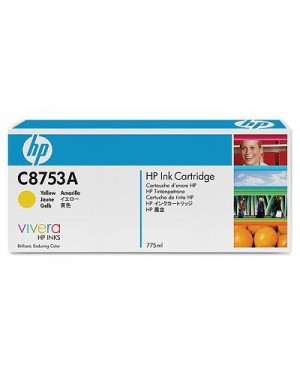 C8753A - HP - Cartucho de tinta amarelo CM8060