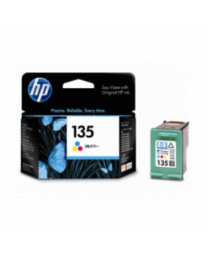 C8766HJ - HP - Cartucho de tinta 135 ciano amarelo