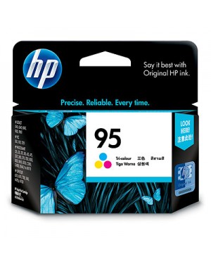 C8766WL - HP - Cartucho de tinta 95 ciano magenta amarelo Deskjet 6540