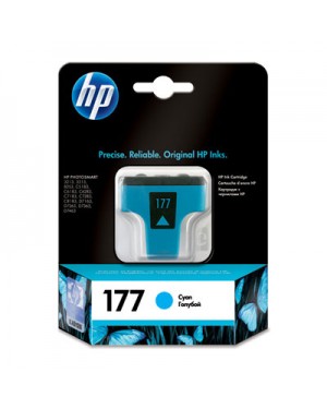 C8771HE - HP - Cartucho de tinta 177 ciano Photosmart 8250 3210 3310
