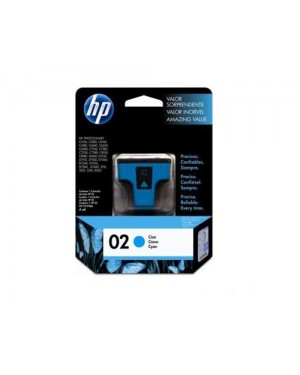 C8771WL - HP - Cartucho de tinta 02 ciano