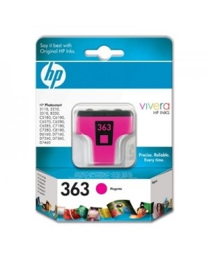 C8772E - HP - Cartucho de tinta 363 magenta