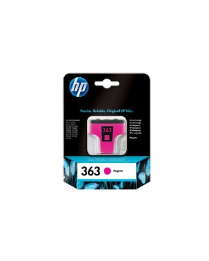 C8772EE - HP - Cartucho de tinta 363 magenta Photosmart 3110 3210 3310 D6160 D7160 D7260 D7360 D7460 C