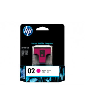 C8772WA - HP - Cartucho de tinta 02 magenta