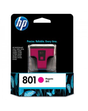 C8772ZZ - HP - Cartucho de tinta 801 magenta