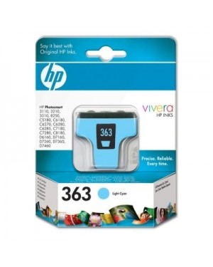 C8774E - HP - Cartucho de tinta 363 ciano claro