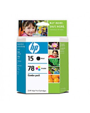 C8789BN - HP - Cartucho de tinta 15/78 preto ciano magenta amarelo