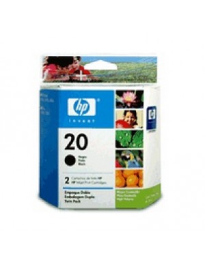 C8798AL - HP - Cartucho de tinta 20 preto