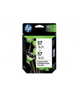C9320FL - HP - Cartucho de tinta 57 ciano magenta amarelo