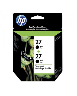 C9322BC - HP - Cartucho de tinta 27 preto