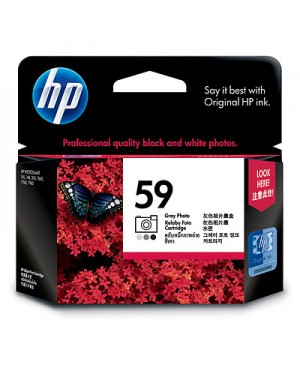 C9359AA - HP - Cartucho de tinta 59 cinzento escuro claro pigmento Photosmart 7960