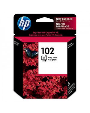 C9360AM - HP - Cartucho de tinta 102 preto cinzento