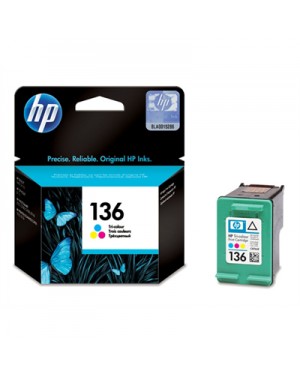 C9361HE - HP - Cartucho de tinta 136 ciano magenta amarelo Deskjet 6540